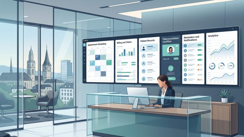 Best Practice Management Software in Zurich: Top 2026 Solutions for Private Clinics