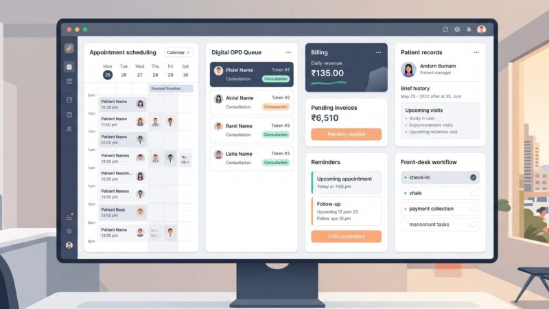 Top 5 Practice Management Software for Clinics in Mumbai: Best 2026 Options